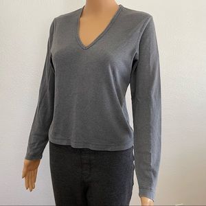 Weavers Girl Vintage Grey Long Sleeve Shirt